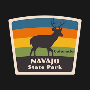 Navajo State Park Colorado Roaming Deer T-Shirt