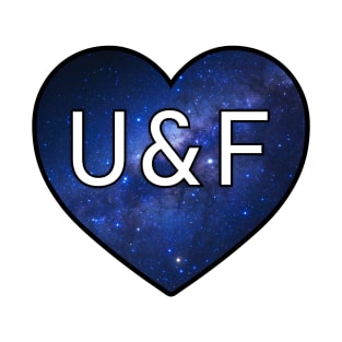 Initials - U & F (Space) T-Shirt