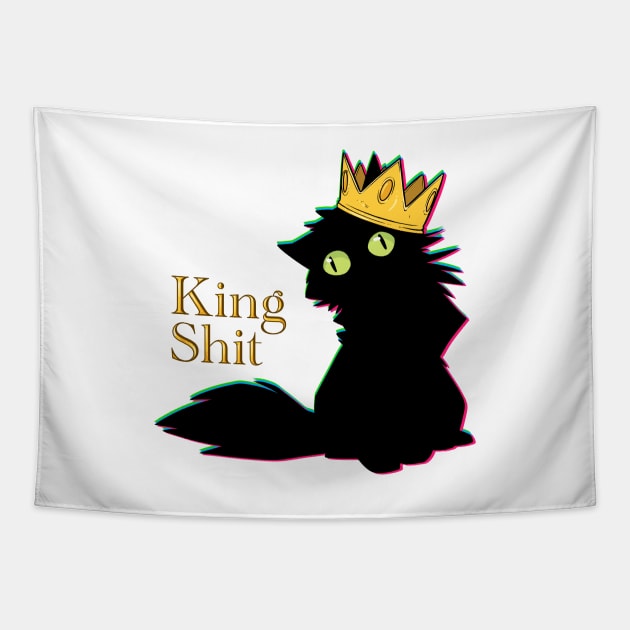 King Sh*t Tapestry by FindChaos