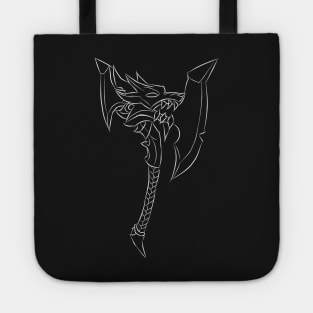 God King Ax (White) Tote