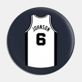 Avery Johnson San Antonio Jersey Qiangy Pin