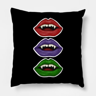 Vampire Lips Pillow