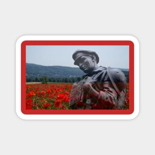 soldier Remembrance Day art Magnet