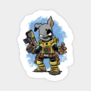 Bounty Hunter - Ruff Dangersen Magnet