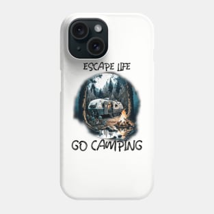 escape life go camping Phone Case