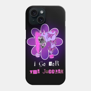 I Go For the Juggler Pastel Goth Clown Phone Case