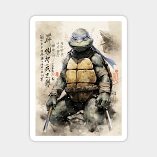 Vintage Japanese Ninja Turtle IV Magnet