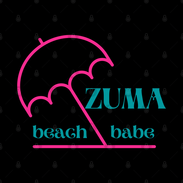 Zuma Beach Babe California by MalibuSun