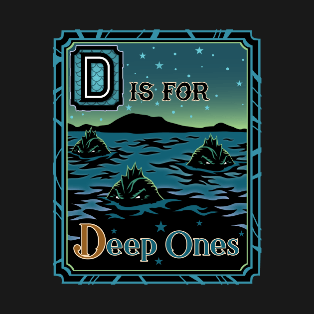 D is for Deep Ones by cduensing