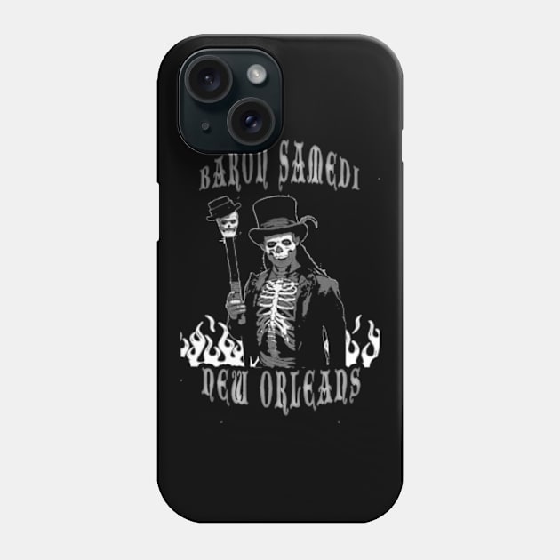 Baron Samedi - New Orleans Phone Case by CosmicAngerDesign