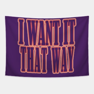 I Want It That Way Tapestry