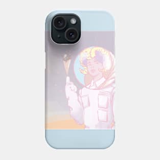 Ice cream in space Phone Case