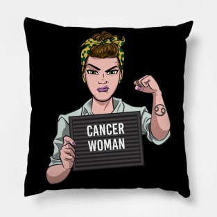 Cancer Woman Pillow