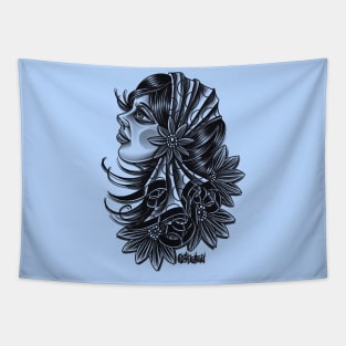 Gypsy Girl 1 Tapestry