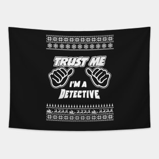 Trust Me, I’m a DETECTIVE – Merry Christmas Tapestry