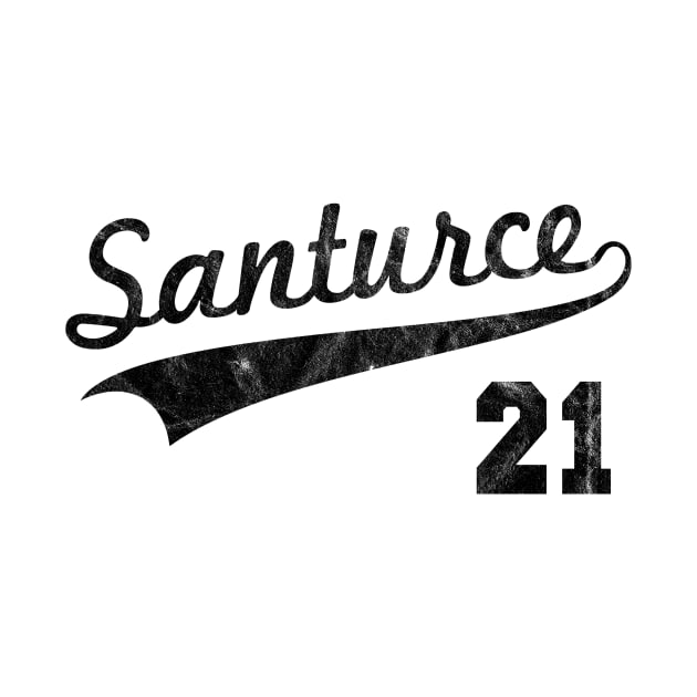 Distressed Santurce 21 Puerto Rican Baseball Cangrejeros Puerto Rico by PuertoRicoShirts