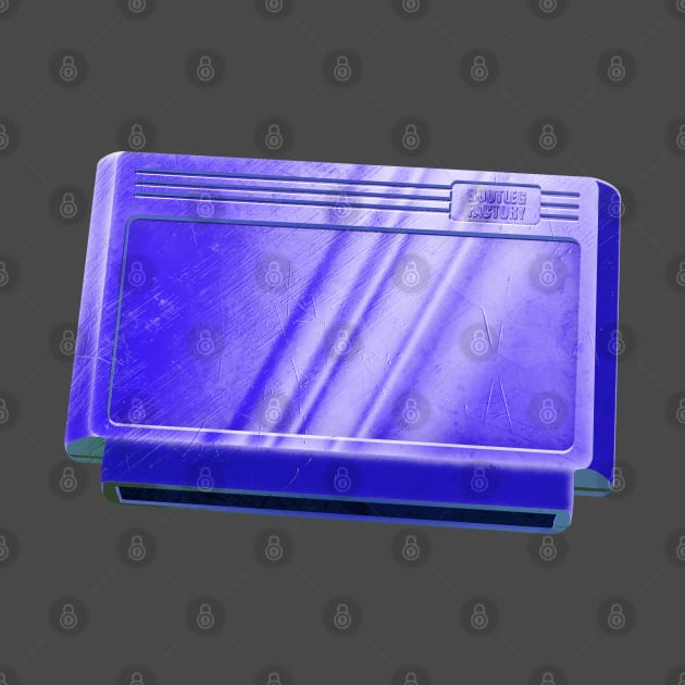 Retro Cartridge Blue by Bootleg Factory