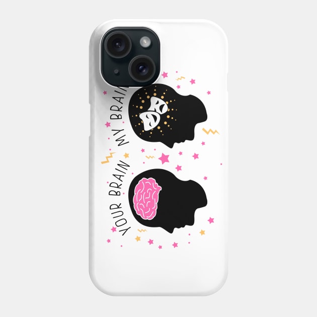 Theatre Nerd Brain Phone Case by KsuAnn