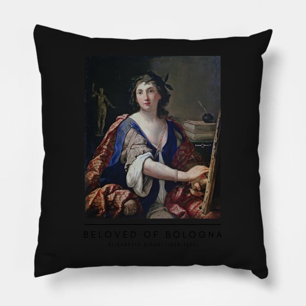 Elisabetta Sirani Pillow by GirlMuseum