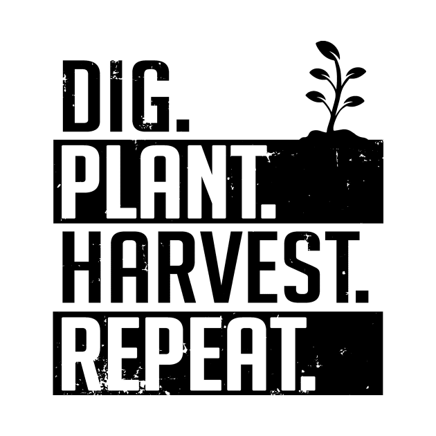 Dig plant harvest repeat (black) by nektarinchen