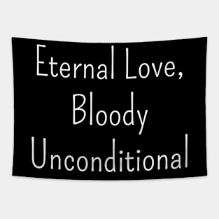 Bloody Love Unleashed Tee - Pure Affection Tapestry