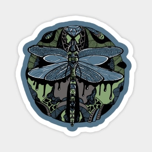 Mellow Cool Circle of the Dragonfly Magnet