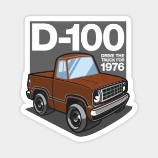 D100 - 1976 (Bright Tan Iridescent) Magnet