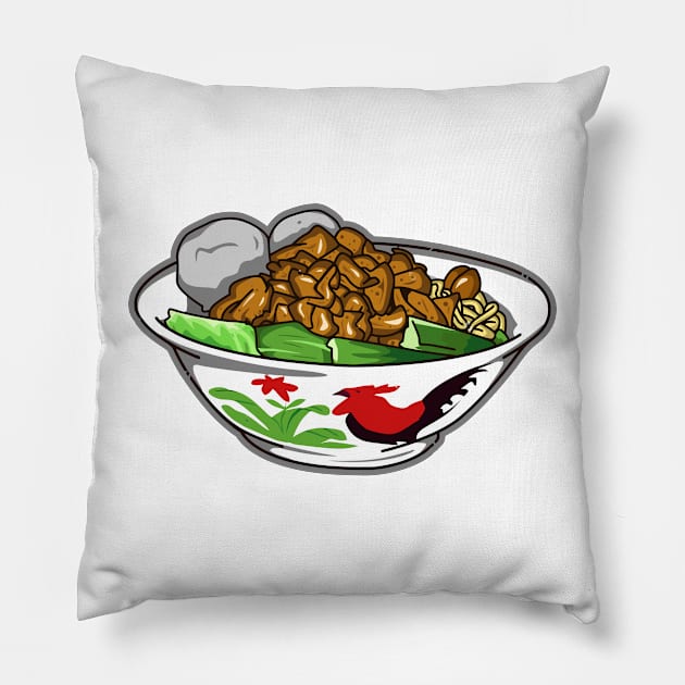 Indonesian special food Pillow by blackdesain99