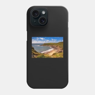 Fall Bay, Gower, Wales Phone Case