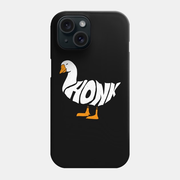 Honk Goose Phone Case by A Comic Wizard