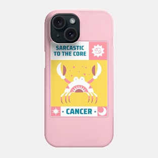 Cancer Zodiac Sign Phone Case