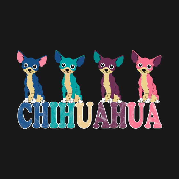 Disover Chihuahua Pop Art Tee Puppy Smallest Dog Chiwawa - Chihuahua - T-Shirt