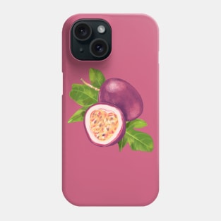 Passion fruit painting Phone Case