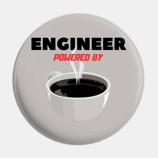 Engineer powered by Coffee Pin