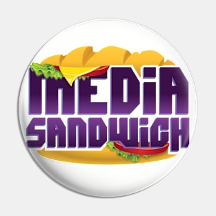 Media Sandwich Pin