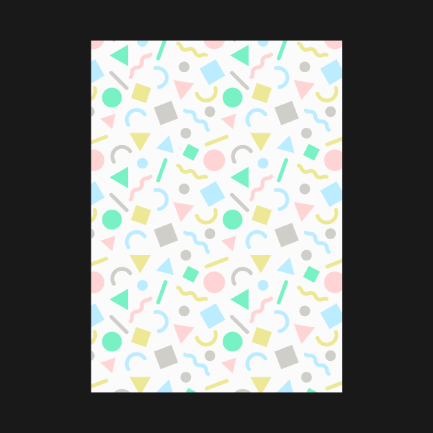 Retro Pattern (Pastels) by Blue-Banana