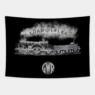 Great Western  Railway Lord of the Isles Steam locomotive Tapestry