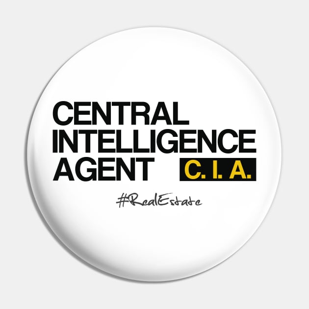 CIA - Central Intelligence Agent Pin by The Favorita