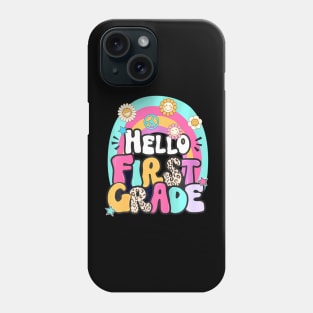 First Grade Back To School Teacher First Day Of School Phone Case