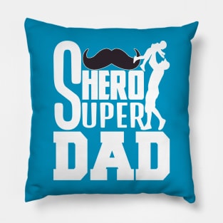 super hero dad Pillow