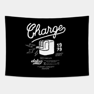 recharge your life(dark shirt) Tapestry