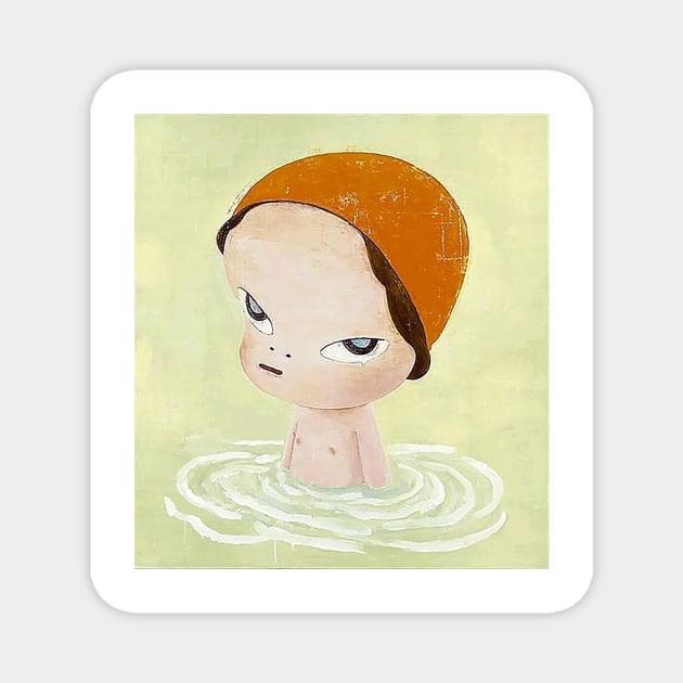 baby water Magnet by brandylarsen