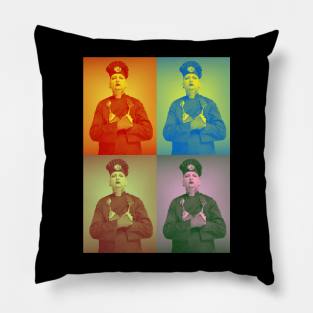 The Cooking Goth Pop Art Pillow