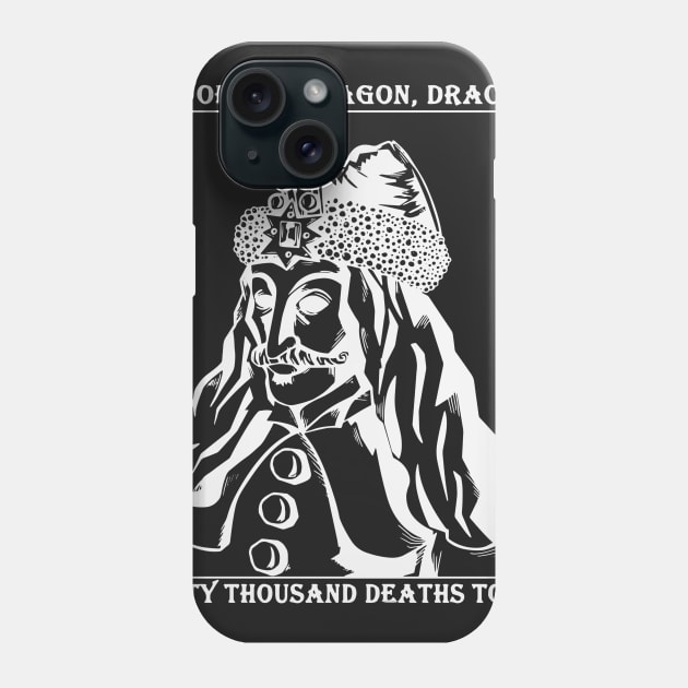 Vlad the Impaler, Dracula Phone Case by santenebra