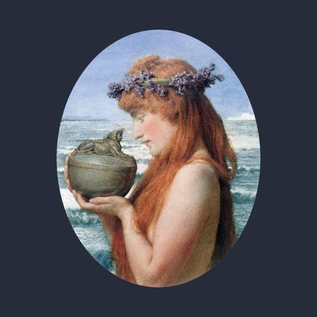 Pandora by Sir Lawrence Alma-Tadema by MasterpieceCafe