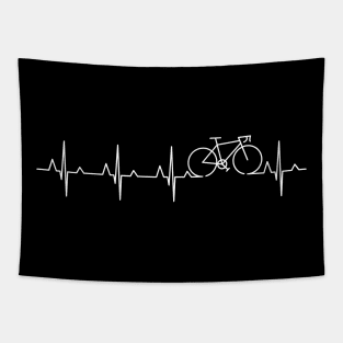 Race Bike Love Tapestry