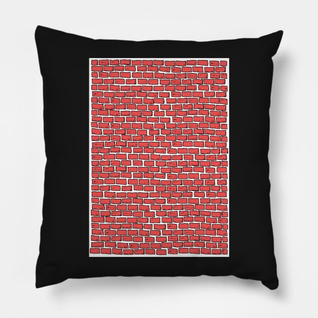 Bricks Pillow by BokeeLee