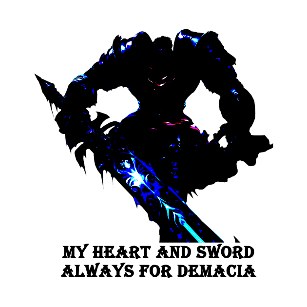 My heart and soul always for demacia by MandalaHaze