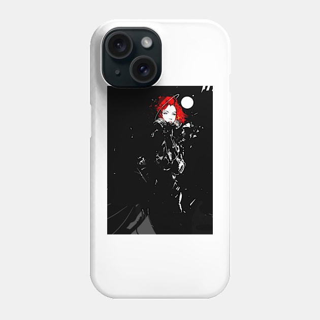 Astro-nought. Digital Female Figure art. Phone Case by grantwilson