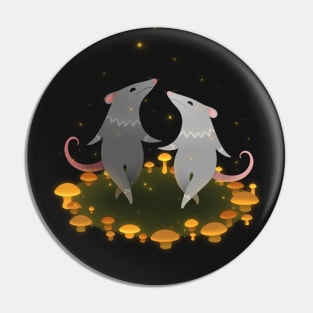 Dancing witch rats Pin